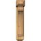 Ekena Millwork Legacy Craftsman Rough Sawn Bracket w/ Offset Brace, Western Red Cedar, 6"W x 18"D x 30"H BKT0604X18X30LEC04RWR - alternate 3